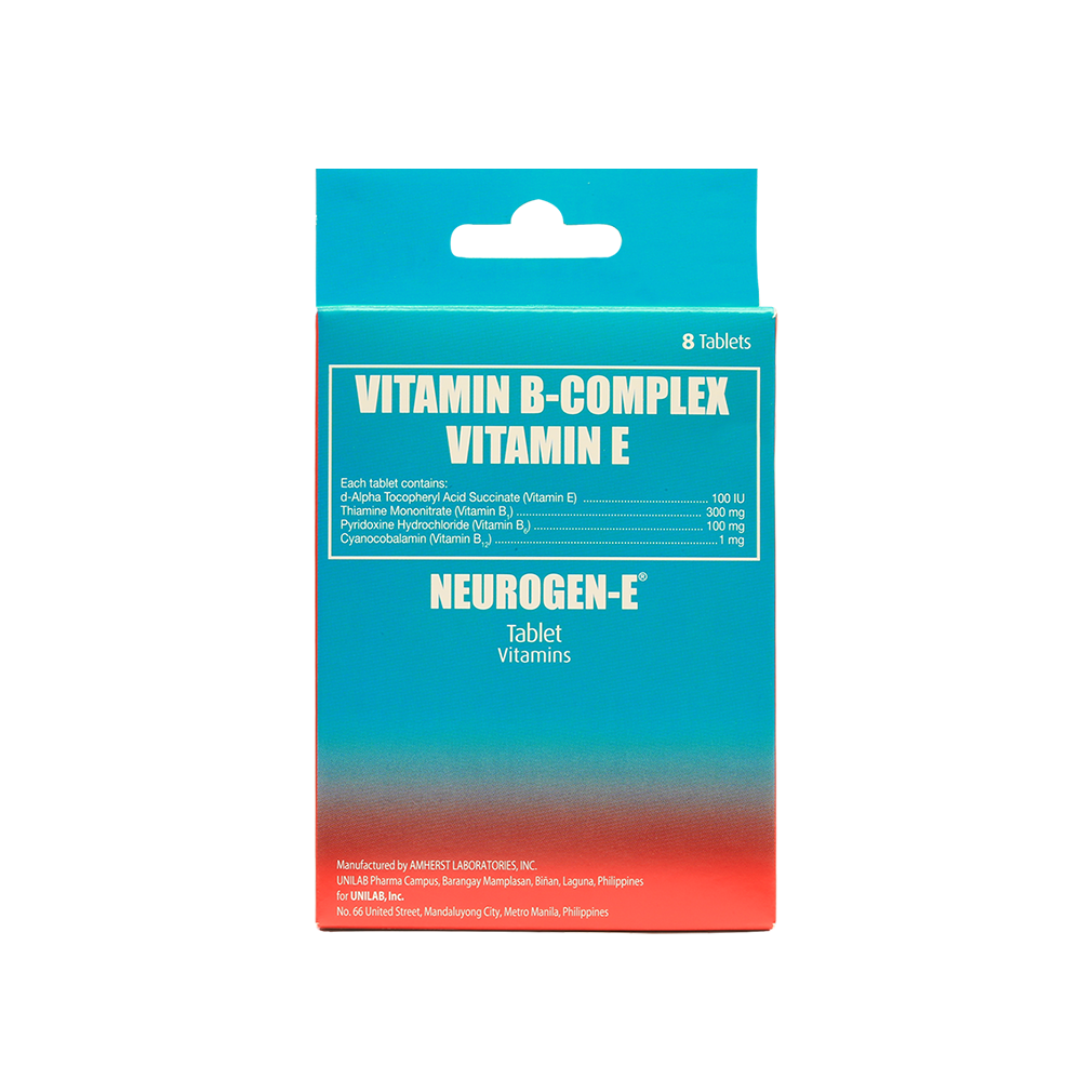 NEUROGENE Vitamin B Complex / Vitamin E 300mg / 100mg / 1mg / 100IU